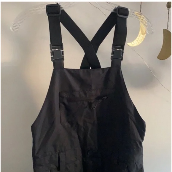 🪞 NEW volcom snow suit adjustable bib jumpsuit with suspender winter wear - Picture 5 of 9